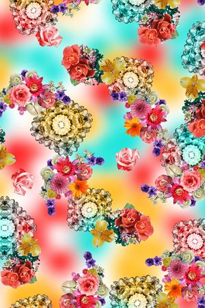 田园印花华亿平台图片