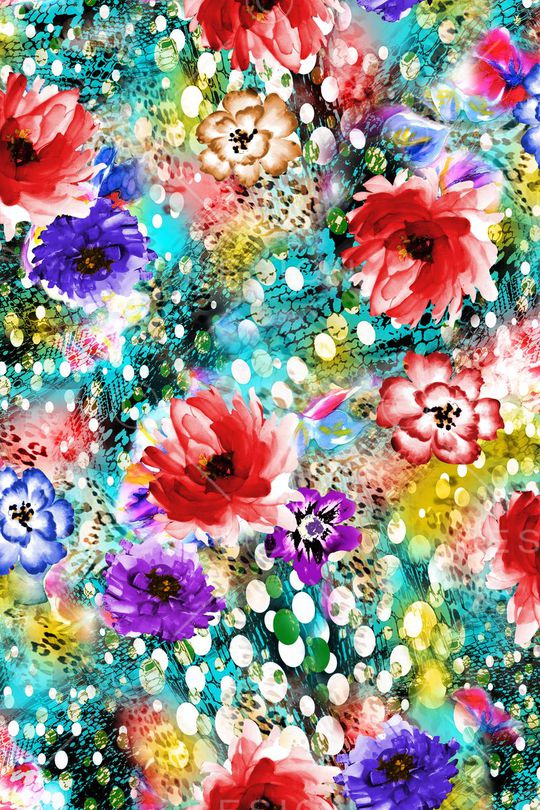 手绘印花华亿平台图片