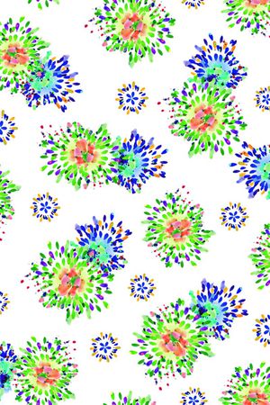 清新印花华亿平台图片