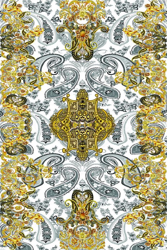 欧式复古印花华亿平台图片