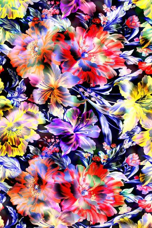 S-艺术花卉/Art印花华亿平台图片