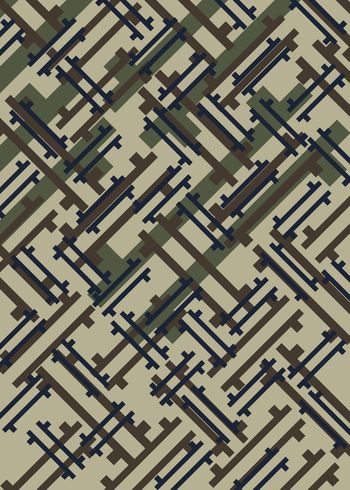 355995-时尚T台全新图形迷彩男装秋冬卫衣