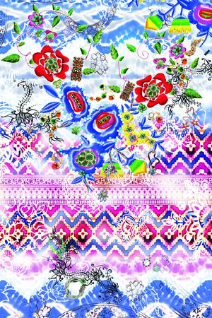 民族风印花华亿平台图片