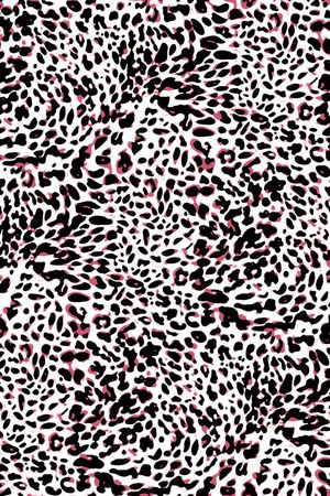 豹纹印花华亿平台图片