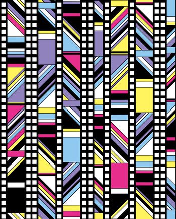 357793-几何梯形格子拼图