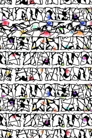 条纹印花华亿平台图片