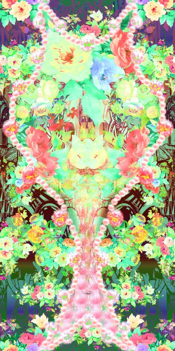 358602-珍珠宝石花卉组合2