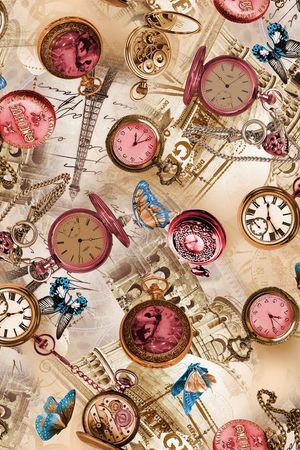 钟表印花华亿平台图片