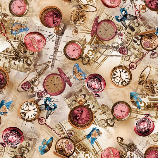 钟表印花华亿平台图片