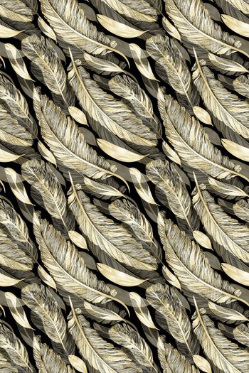 358989-金色羽毛YP0163