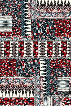 民族风印花华亿平台图片