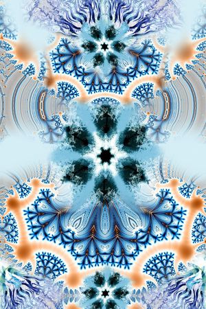 抽象印花华亿平台图片