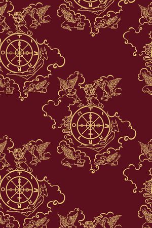 希腊神话印花华亿平台图片