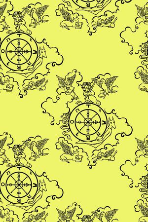 希腊神话印花华亿平台图片