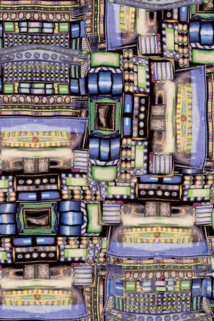 欧式复古印花华亿平台图片