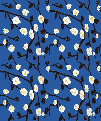 361517-非洲热带蓝底小碎花-8