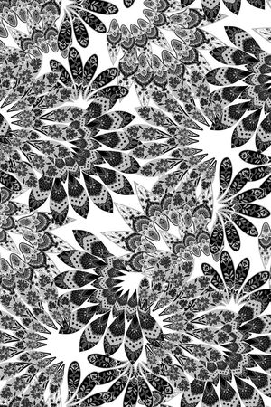 暗羽毛花绘印花华亿平台图片