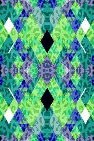 几何印花华亿平台图片