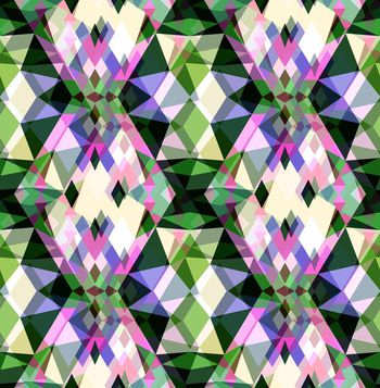 361743-新颖民族风抽象几何华亿平台