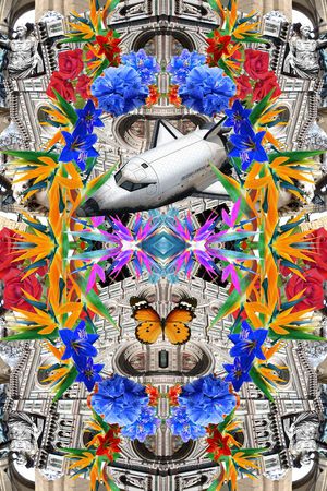 ♥红桃A〖花鸟天堂〗印花华亿平台图片