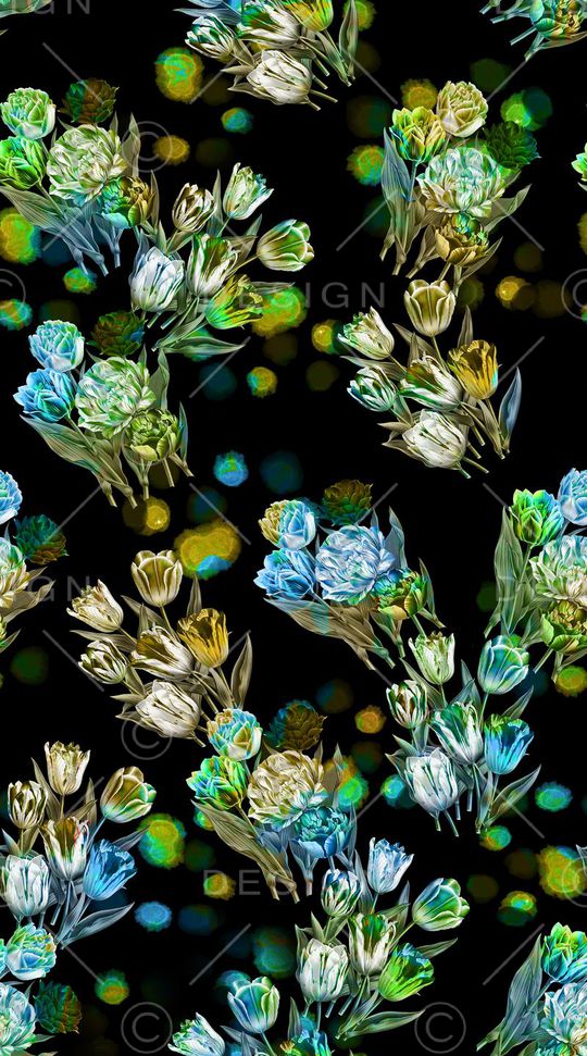 郁金香印花华亿平台图片