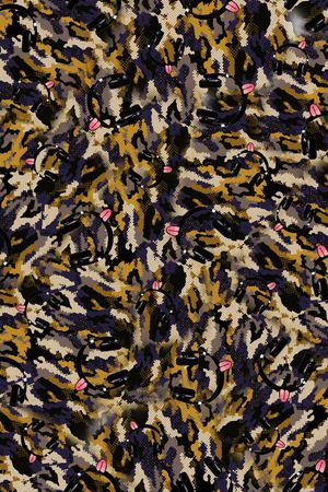 抽象印花华亿平台图片