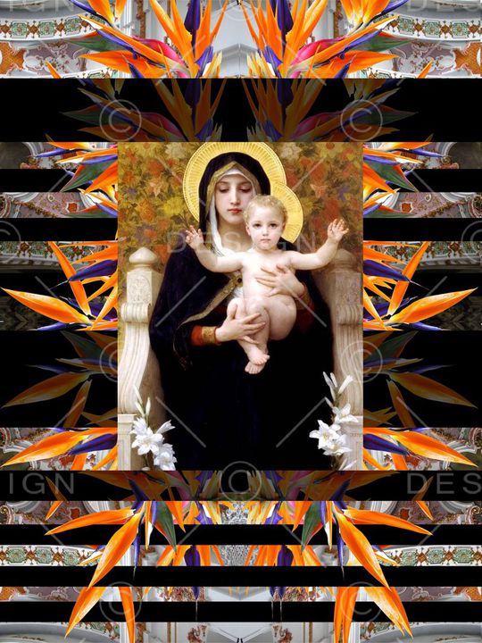 天堂鸟印花华亿平台图片