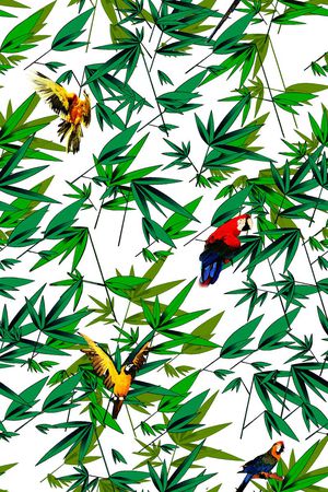 四方两方连续印花华亿平台图片