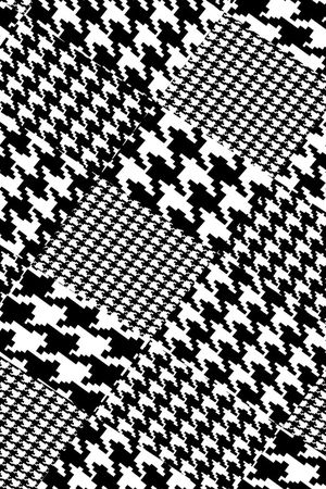 几何图案印花华亿平台图片