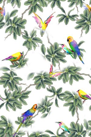 动物纹印花华亿平台图片