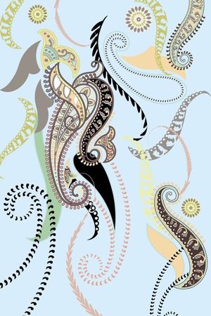 复古几何印花华亿平台图片