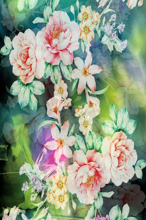 围巾华亿平台印花华亿平台图片