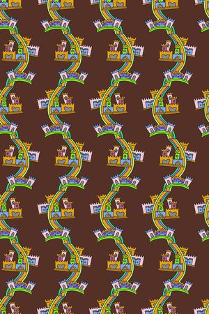 卡通婴童印花华亿平台图片