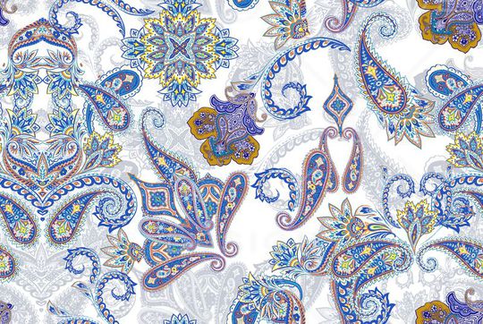 欧式花纹、佩斯利纹、底纹印花华亿平台图片