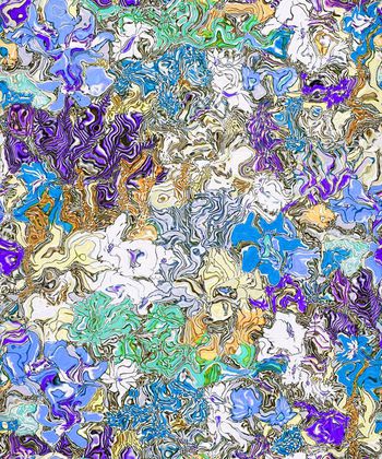 363404-水中花波纹花卉1