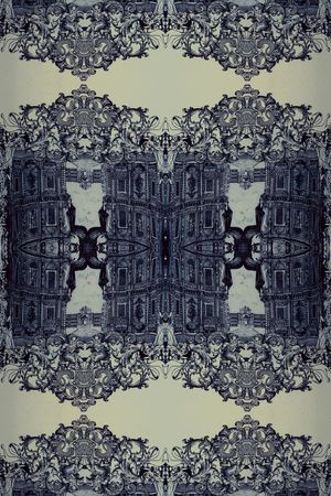 复古印花华亿平台图片