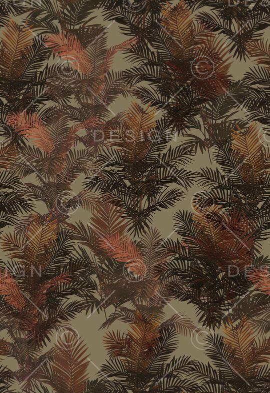 热带风情印花华亿平台图片