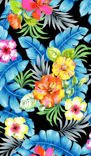 363954-热带风情花卉