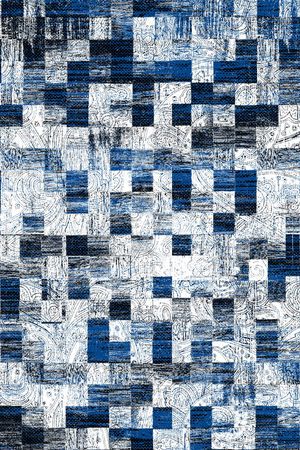 四方两方连续印花华亿平台图片