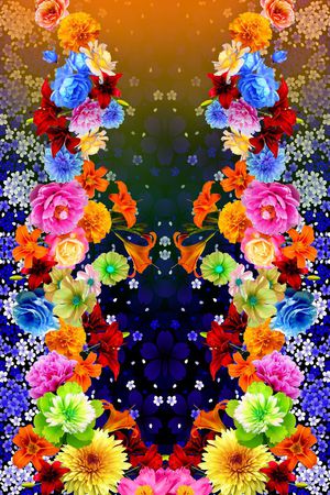 牡丹印花华亿平台图片