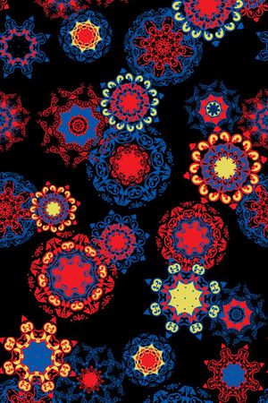 民族风印花华亿平台图片