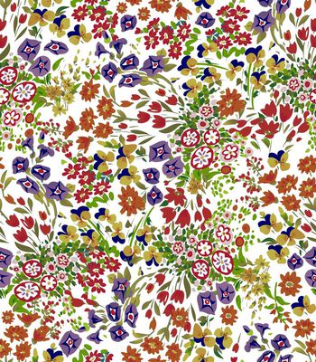 364151-满版手绘小花