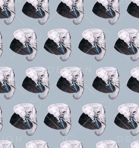 ♥红桃A〖动物世界〗印花华亿平台图片