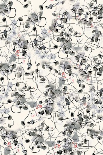 364270-WT410抽象水墨花卉