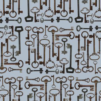 364331-复古钥匙文艺男装华亿平台