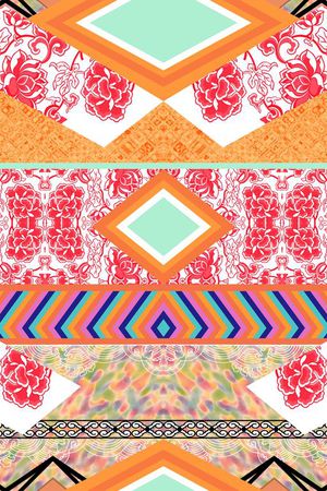 ♥红桃A〖抽象个性〗印花华亿平台图片