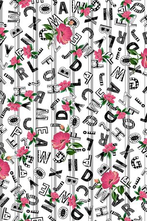 条纹印花华亿平台图片