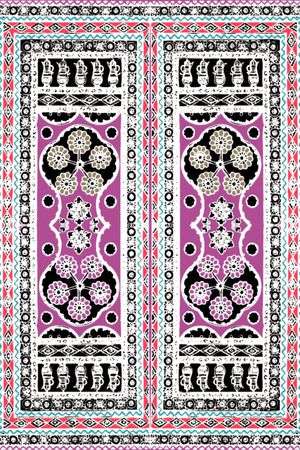 民族风印花华亿平台图片