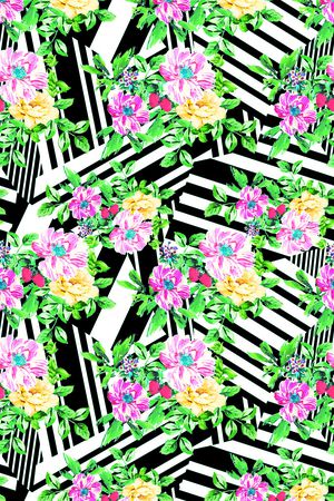 立体积木印花华亿平台图片