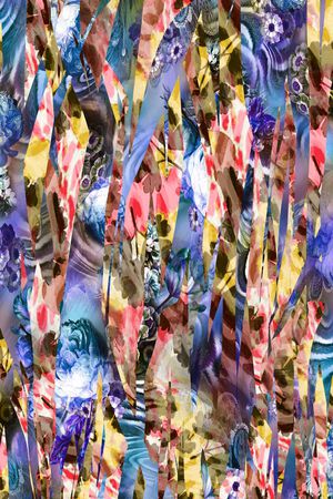 绚丽大气印花华亿平台图片